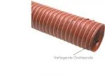 Silikon-Heißluftschläuche ab 1m, einlagig, bis +310°C, METERWARE (Anschnitte)