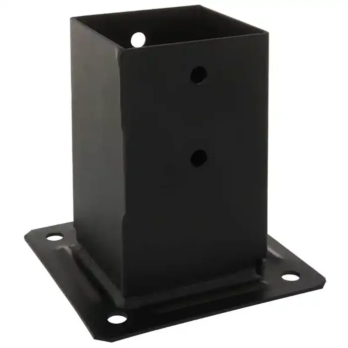 Simpson Pfostenhalter SERIES BLACK geschlossen für quadratische Holzpfosten