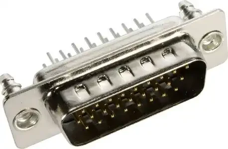 Steckverbinder, D SUB HD MA STR 26P S4_4-40 NUT
