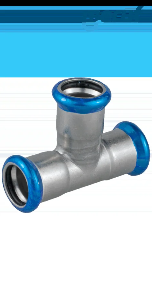 T-Stück I x I Pressfitting DN20 – 22,0 mm, Edelstahl