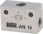 UND-Ventile Typ OR Druckluftventil, Pneumatikventil AIRTEC
