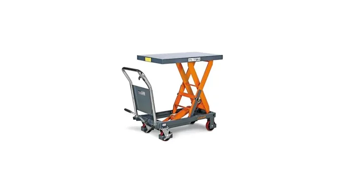 UNICRAFT Scherenhubtisch „FHT 500“ Fahrbar, mit hy Gewicht 87 kg