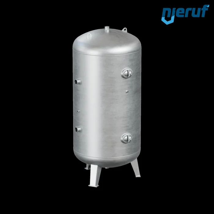 Vakuumbehaelter BE03 2000 Liter stehend, -1-3 bar, Stahl feuerverzinkt