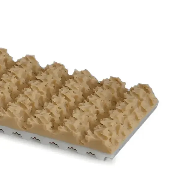 Zahnriemen 10-AT10-V-Stahl mit Supergrip Gummi beige