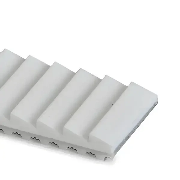 Zahnriemen 10-T5-offen-Kevlar mit PVC Sägezahn weiß