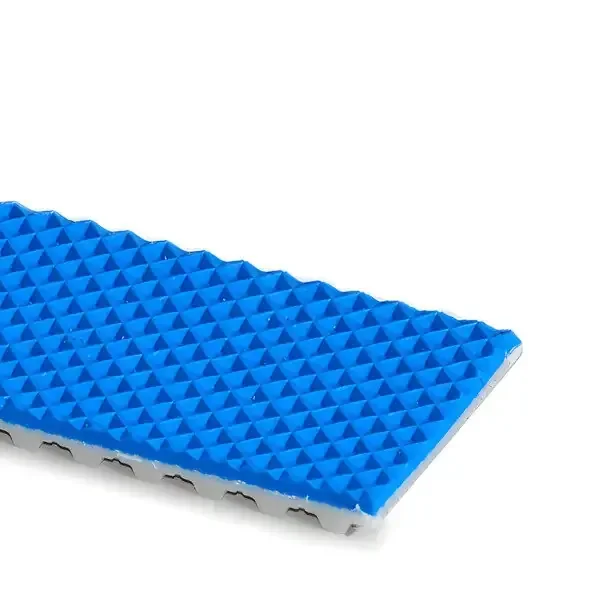 Zahnriemen 16-AT10-V-Kevlar mit PVC Waffel blau FDA