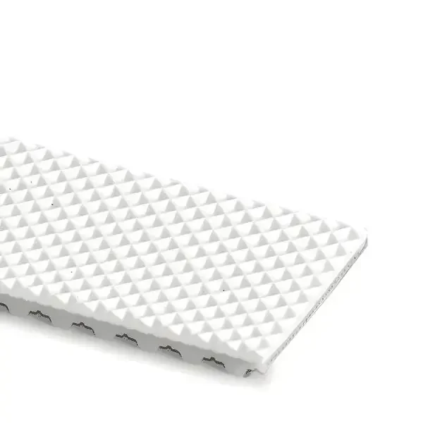 Zahnriemen 50-T5-offen-Kevlar mit PU Waffel weiß 3 mm