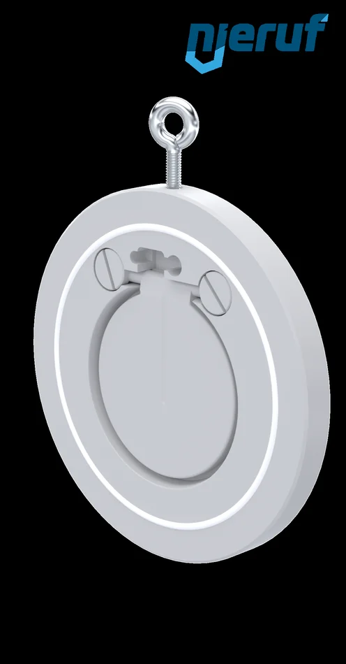Zwischenflansch-Rückschlagklappe DN80 PVDF PTFE